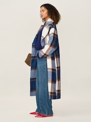 Omnes Blue Tina Oversized Wool-Blend Coat - Image 3 of 5