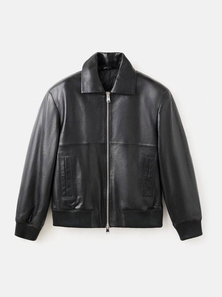 Mango Black Cazadora Cindy Jacket - Image 4 of 4 Mango Black Cazadora Cindy Jacket - Image 4 of 4