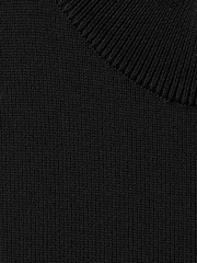 Mango Black Cut Out Detail Mini Dress - Image 2 of 2