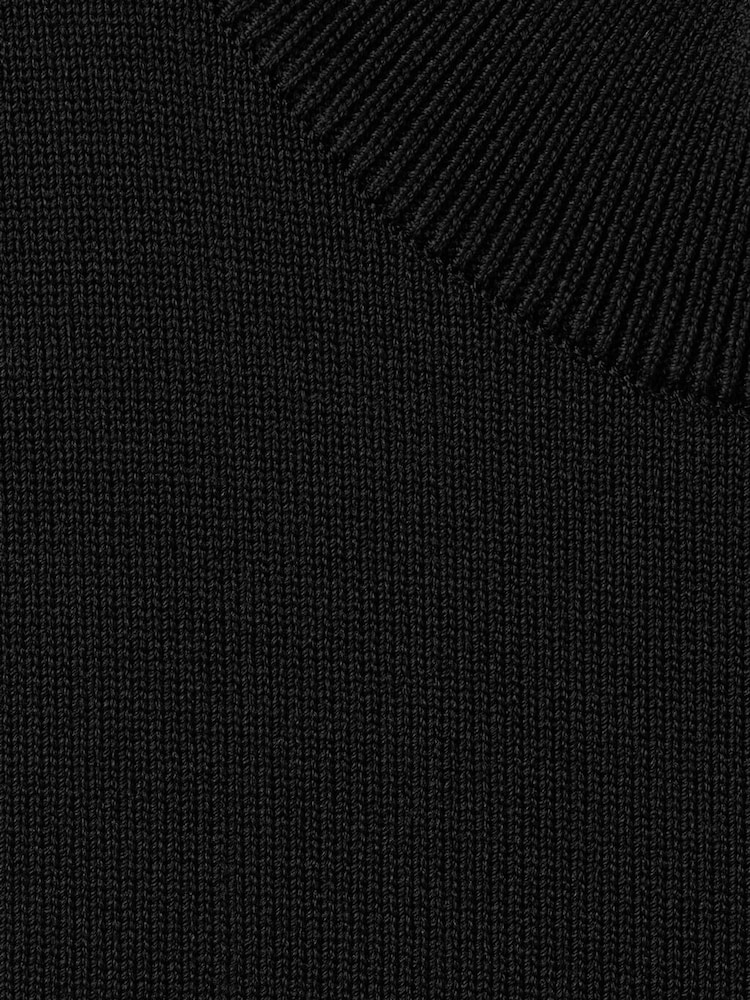 Mango Black Cut Out Detail Mini Dress - Image 2 of 2