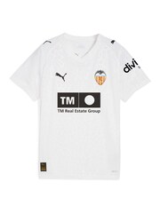Puma White Valencia CF 25/26 Youth Boys Home Jersey - Image 5 of 6
