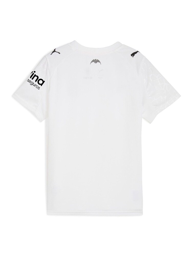 Puma White Valencia CF 25/26 Youth Boys Home Jersey - Image 6 of 6