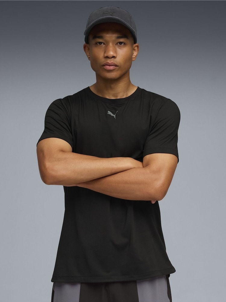 Puma Black CLOUDSPUN Mens T-Shirt - Image 1 of 7