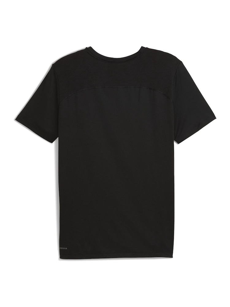 Puma Black CLOUDSPUN Mens T-Shirt - Image 7 of 7 Puma Black CLOUDSPUN Mens T-Shirt - Image 7 of 7
