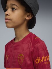 Puma Red Valencia CF 25/26 Youth Boys Away Jersey - Image 2 of 6
