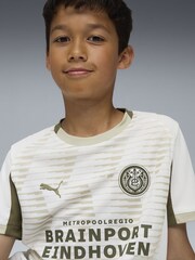 Puma White PSV Eindhoven 25/26 Youth Boys Third Jersey - Image 4 of 6