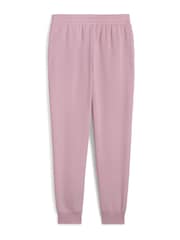 Puma Pink ESS Small No 1 Logo Womens Sweatpants - Image 5 of 5