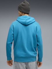 Puma Blue BMW M Motorsport Essentials Mens Fleece Hoodie - Image 3 of 5