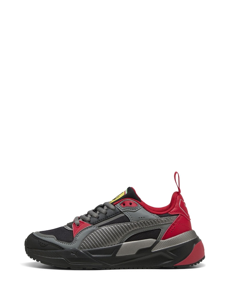 Puma Black Scuderia Ferrari HP Trinity 2 Youth Boys Sneakers - Image 2 of 6