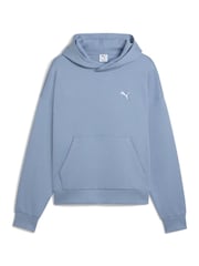 Puma Blue WARDROBE ESS Mens Boxy Hoodie - Image 4 of 5