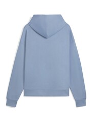 Puma Blue WARDROBE ESS Mens Boxy Hoodie - Image 5 of 5