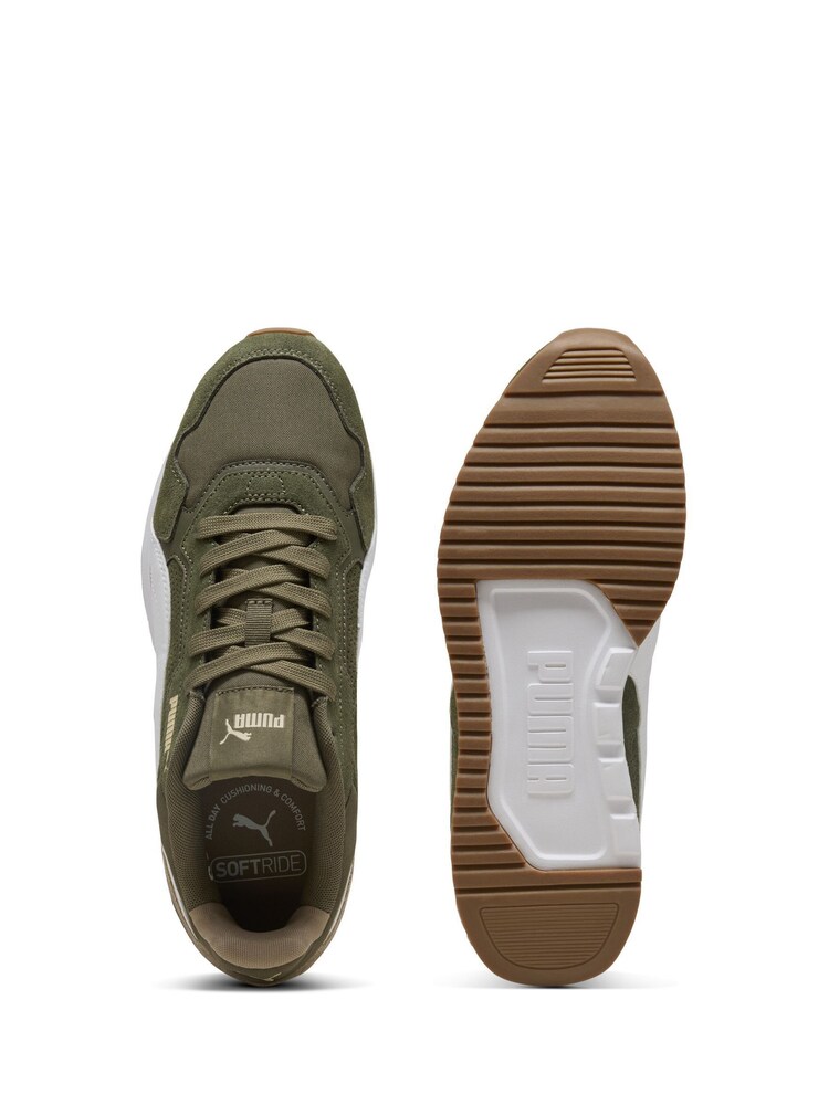 Buy Puma Green Softride St Miler Sneakers from Next USA display picture 3