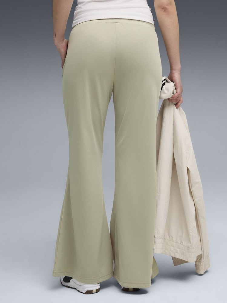 Puma Green Wardrobe Essentials Womens Flared Trousers - Image 2 of 5