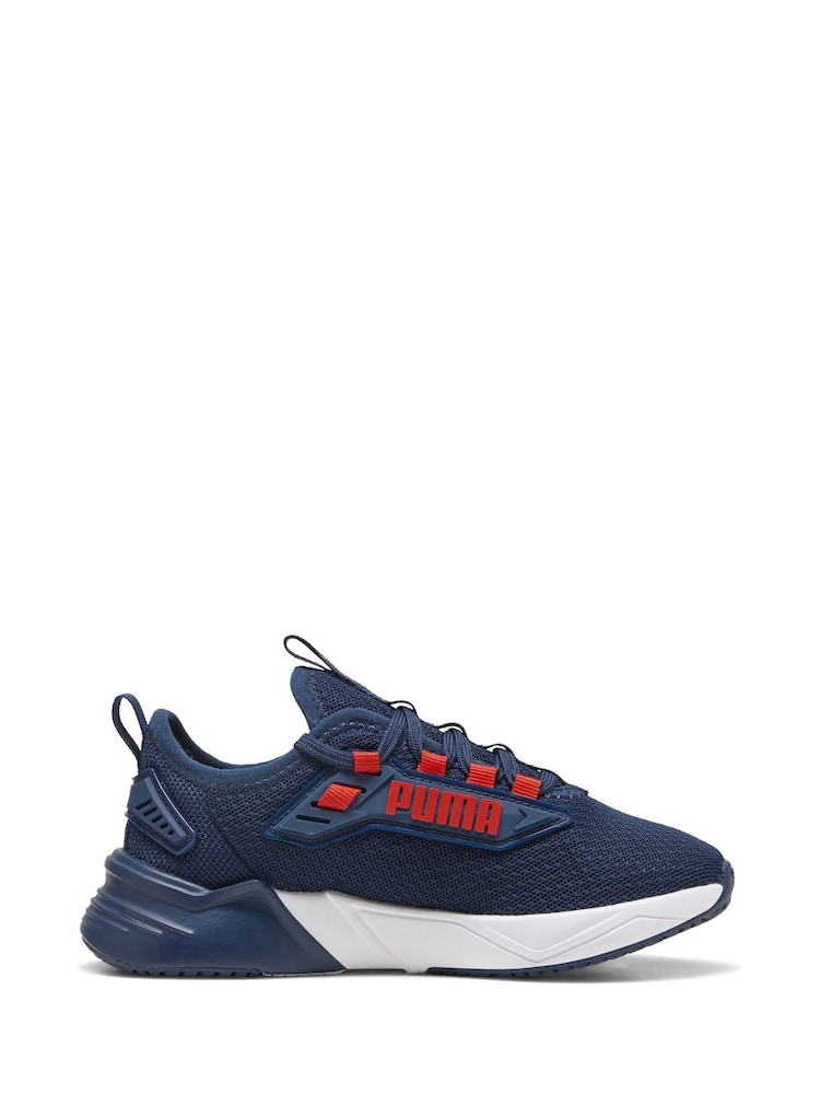Puma Blue Retaliate 3 Kids Running Shoes - Image 1 of 6 Puma Blue Retaliate 3 Kids Running Shoes - Image 1 of 6