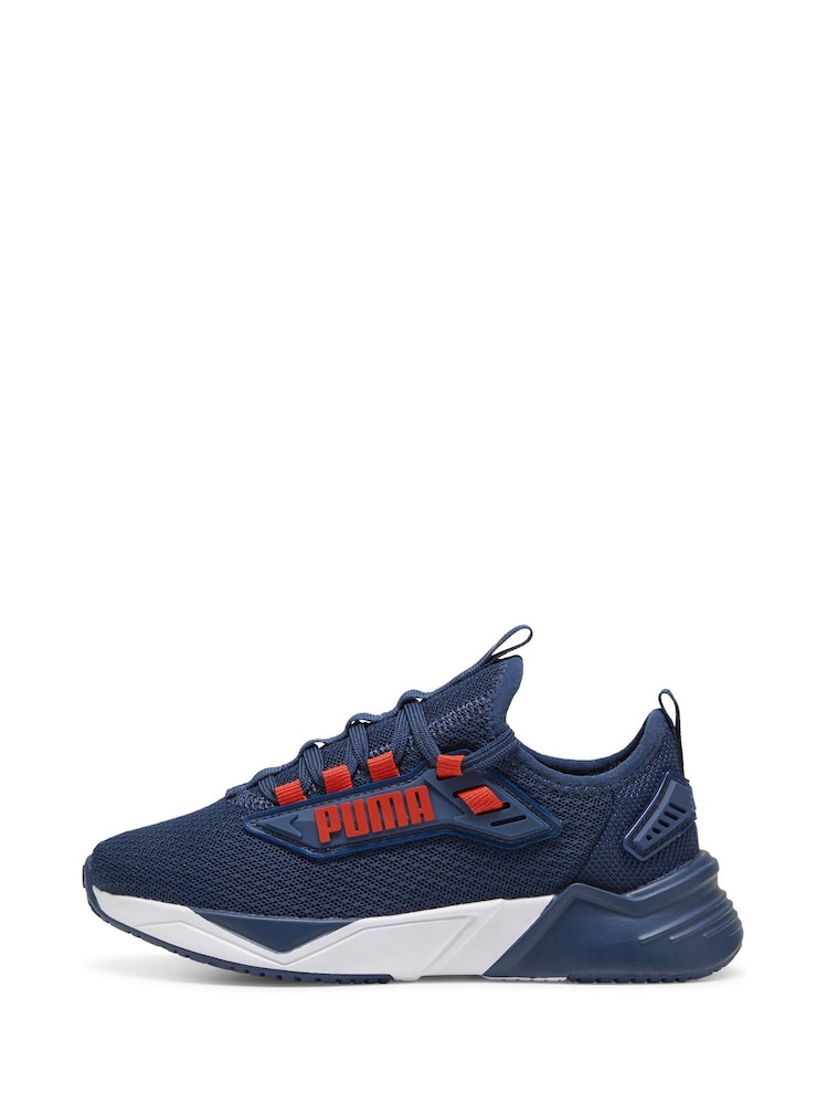 Puma Blue Retaliate 3 Kids Running Shoes - Image 2 of 6 Puma Blue Retaliate 3 Kids Running Shoes - Image 2 of 6