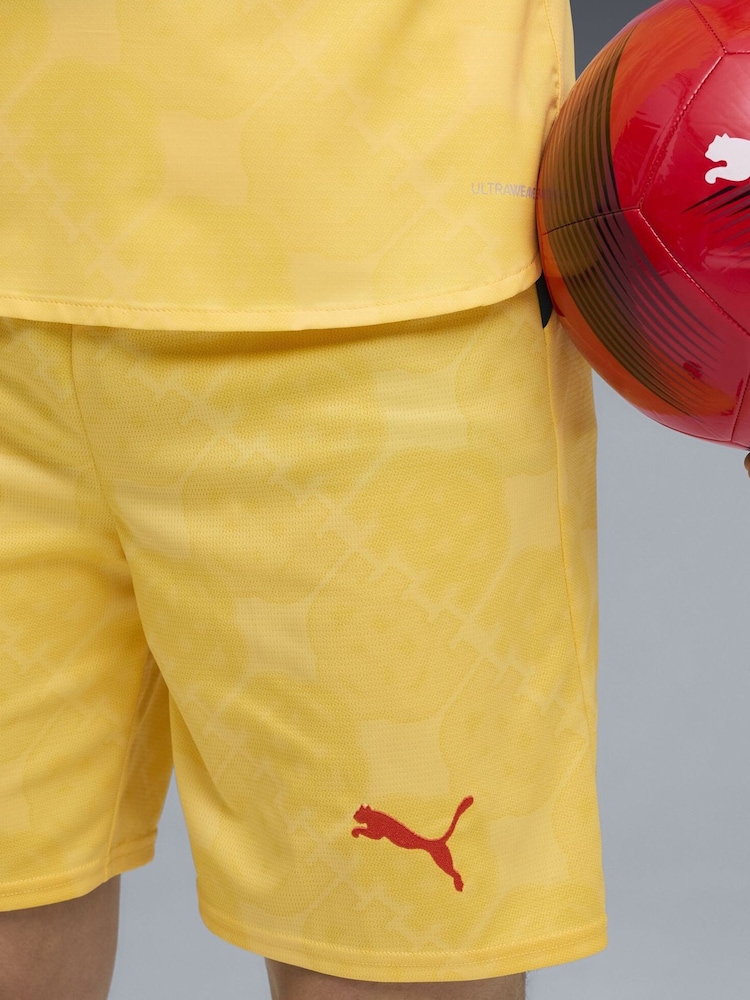 Puma Yellow AC Milan 25/26 Mens Shorts - Image 2 of 7
