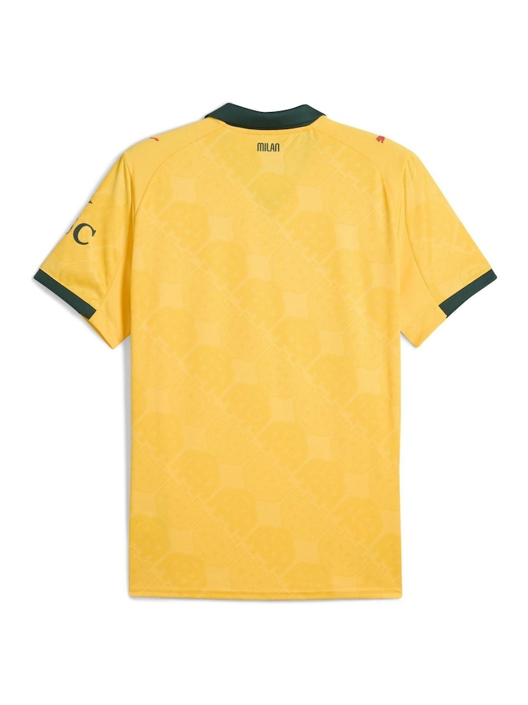 Puma Yellow AC Milan 25/26 Mens Third Jersey - Image 7 of 7 Puma Yellow AC Milan 25/26 Mens Third Jersey - Image 7 of 7