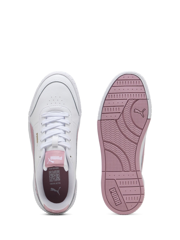 Puma White Carina Mia Womens Sneakers - Image 6 of 6 Puma White Carina Mia Womens Sneakers - Image 6 of 6