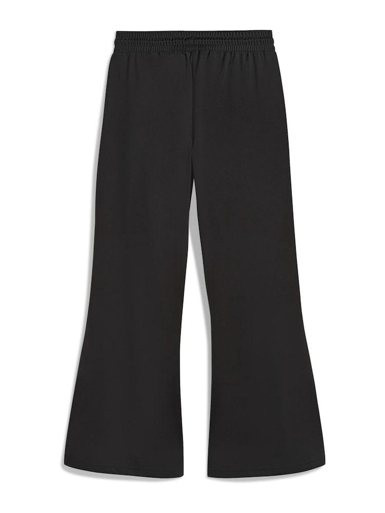 Puma Black Wardrobe Essentials Womens Flared Trousers - Image 5 of 5