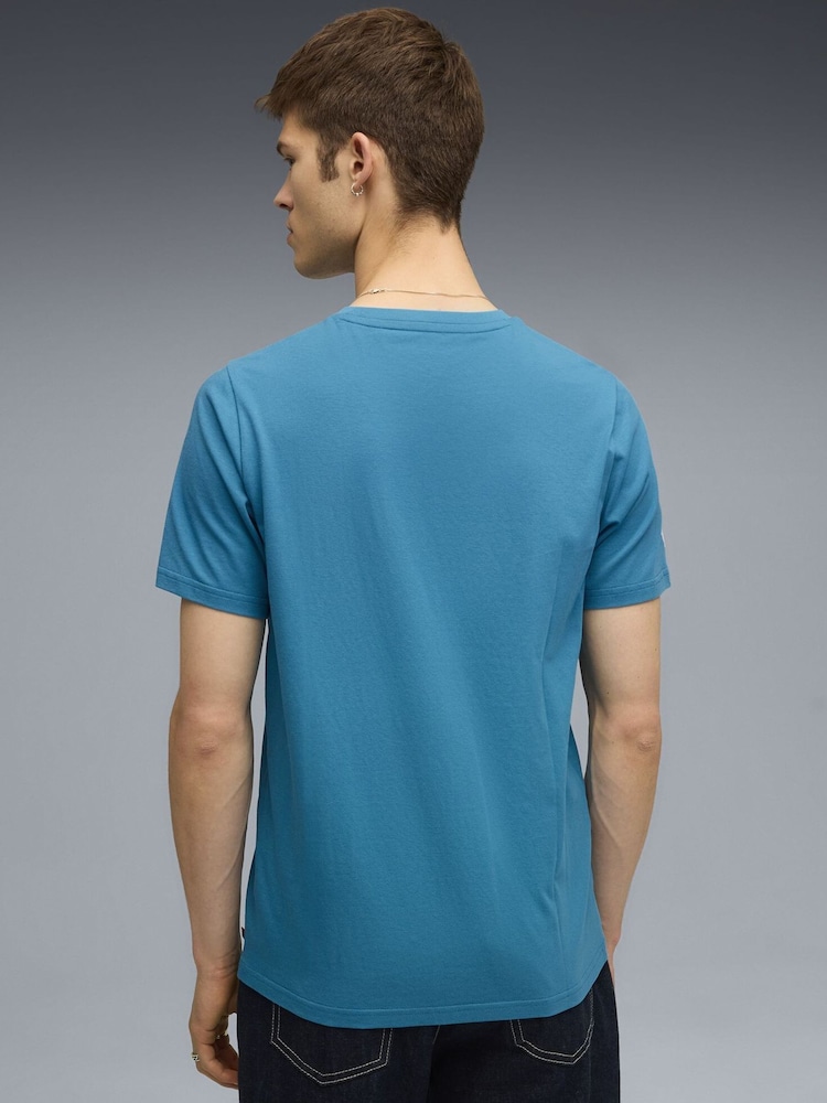 Puma Blue BMW M Motorsport Essentials Mens Logo T-Shirt - Image 2 of 5