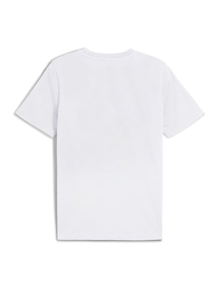 Puma White Wardrobe Essentials Womens Comfort T-Shirt - Image 5 of 5 Puma White Wardrobe Essentials Womens Comfort T-Shirt - Image 5 of 5