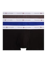 Tommy Hilfiger Black 3 Pack Trunks - Image 1 of 5
