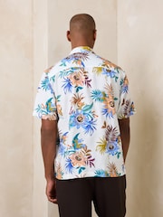 Ecru N. Premium Printed Short Sleeve Shirt - Image 4 of 8