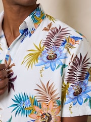 Ecru N. Premium Printed Short Sleeve Shirt - Image 5 of 8