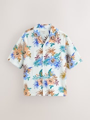 Ecru N. Premium Printed Short Sleeve Shirt - Image 6 of 8