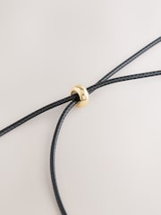 Shell Drop Pendant Cord Long Necklace - Image 7 of 7