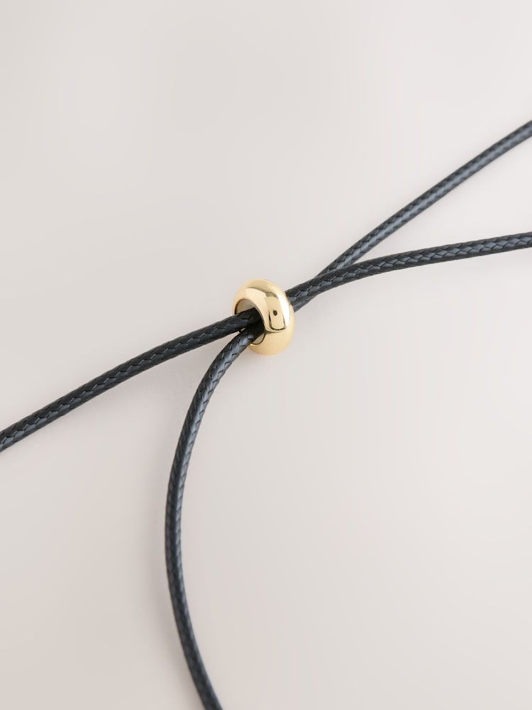 Shell Drop Pendant Cord Long Necklace - Image 7 of 7