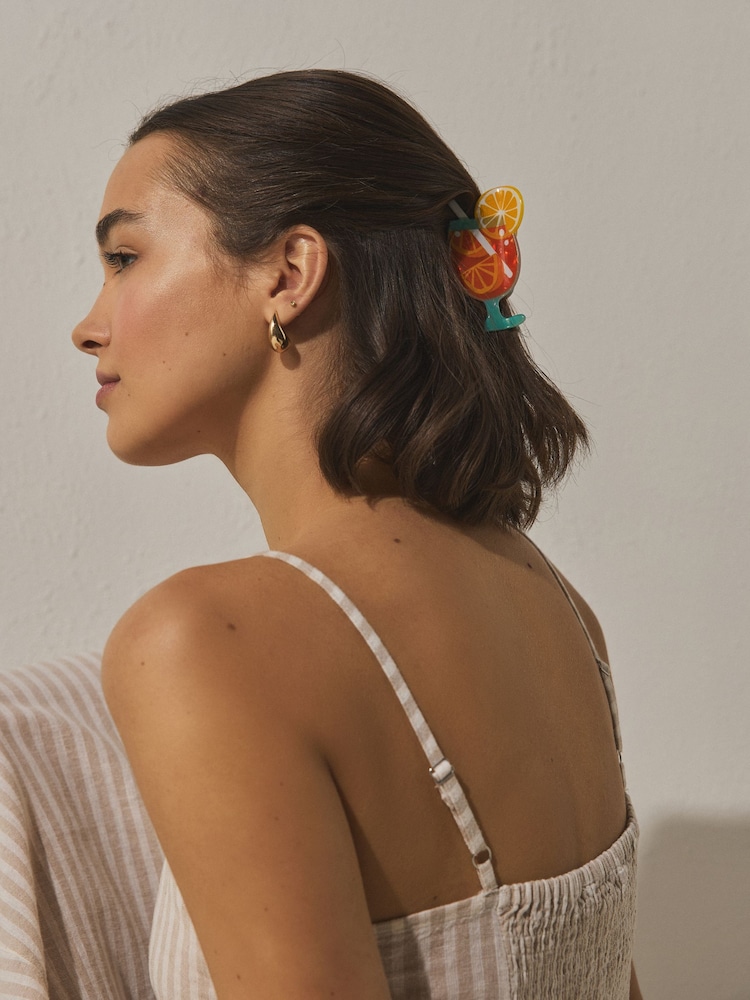 Orange - Cocktail Claw Clip - Bild 2 von 6