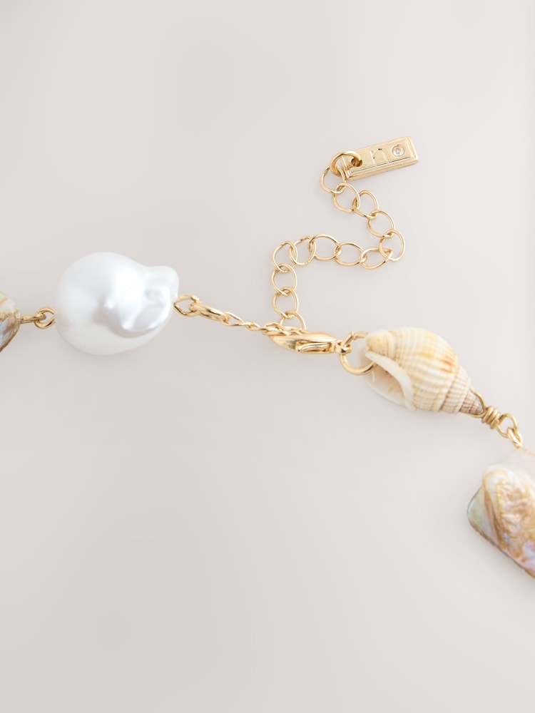 花彩色系 - Statement Shell Necklace - 圖片 5/5 花彩色系 - Statement Shell Necklace - 圖片 5/5