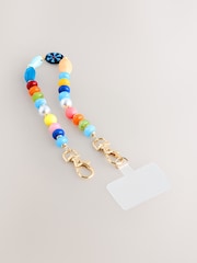Bright Bead Phone Charm Wristlet - Image 1 of 3