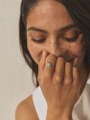 Sterling Silver Turqouise Stone Ring - Image 4 of 6