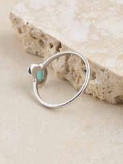 Sterling Silver Turqouise Stone Ring - Image 6 of 6