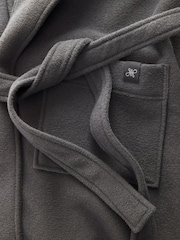 Grey Supersoft Towelling Dressing Gown - Image 6 of 7