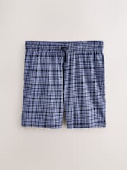 Ναυτικό μπλε καρό - Πιτζάμες Jersey Short 3 Πακέτο - Εικόνα 10 από 13