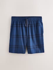 Ναυτικό μπλε καρό - Πιτζάμες Jersey Short 3 Πακέτο - Εικόνα 9 από 13