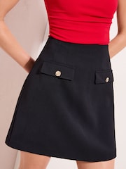 Friends Like These Black Lantern Mini Skirt - Image 1 of 4