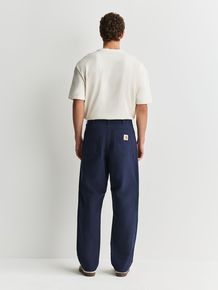 Carhartt WIP Blue Simple Pant Dearborn Canvas Trousers - Image 2 of 7