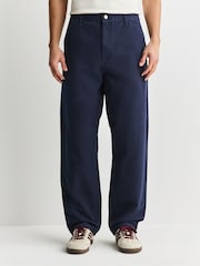 Carhartt WIP Blue Simple Pant Dearborn Canvas Trousers - Image 4 of 7