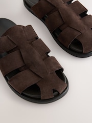 Braun - N. Premium Suede Gladiator Sandals - Bild 5 von 7