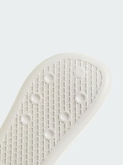 adidas Originals White Adilette Ayoon Sandals - Image 4 of 4
