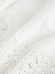 Ecru Crochet Trim Maxi Skirt - Image 7 of 8