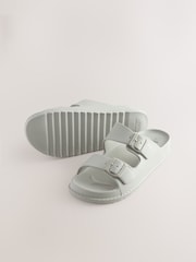 Neutral Two Buckle EVA Sandals - Image 5 of 5