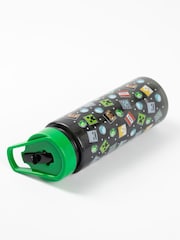 Vanilla Underground Black Minecraft Straw Water Bottle - Image 3 of 6