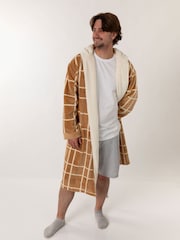 Vanilla Underground Brown Only Fools And Horses Hooded Bath Robe - Image 4 of 6