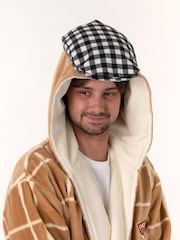 Vanilla Underground Brown Only Fools And Horses Hooded Bath Robe - Image 5 of 6