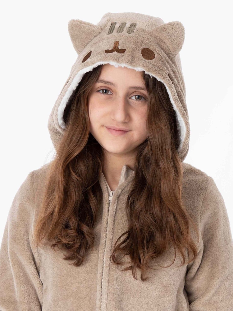 Vanilla Underground Brown Pusheen Onesie All-In-One - Image 6 of 6 Vanilla Underground Brown Pusheen Onesie All-In-One - Image 6 of 6